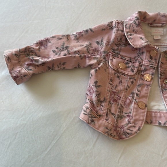 Gap x LoveShackFancy size 12 month Jean jacket for baby girls - Picture 6 of 7